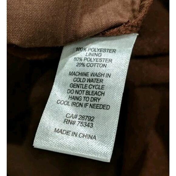 Joie Fleece Shacket Chocolate Brown L Cozy Neutral Minimalist Capsule Wardrobe - Picture 5 of 6